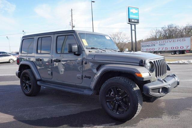 used 2021 Jeep Wrangler Unlimited car, priced at $25,500