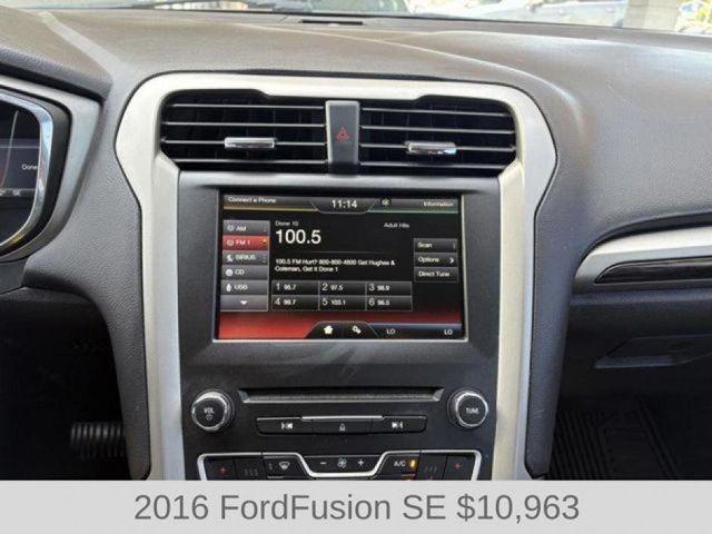 used 2016 Ford Fusion car, priced at $11,000
