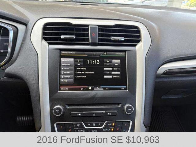 used 2016 Ford Fusion car, priced at $11,000