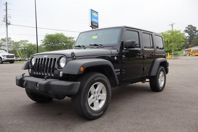 used 2017 Jeep Wrangler Unlimited car, priced at $21,500
