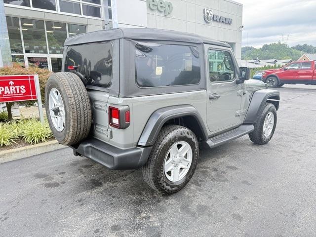 used 2021 Jeep Wrangler car, priced at $30,998