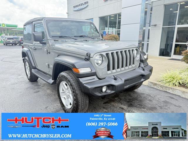 used 2021 Jeep Wrangler car, priced at $31,497