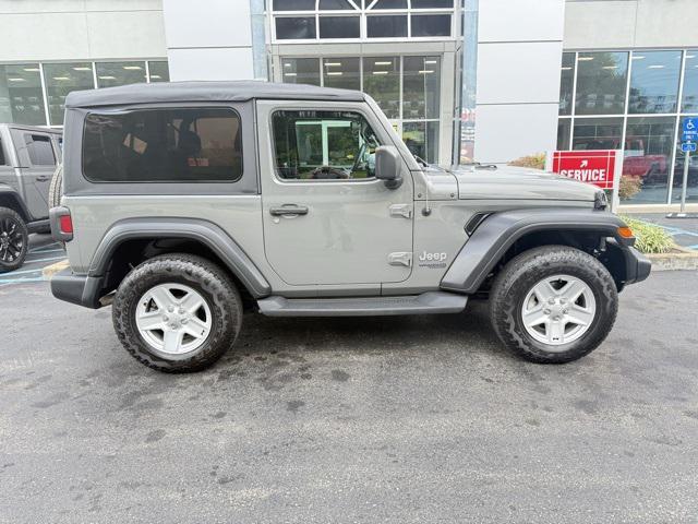 used 2021 Jeep Wrangler car, priced at $30,998