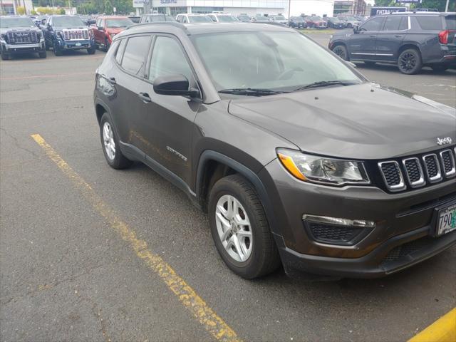 used 2018 Jeep Compass car, priced at $13,900