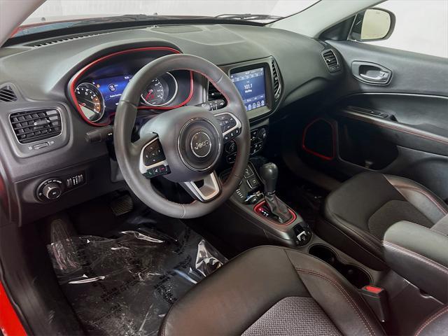 used 2021 Jeep Compass car, priced at $18,000