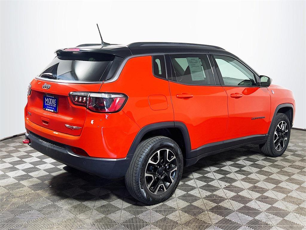 used 2021 Jeep Compass car, priced at $16,750