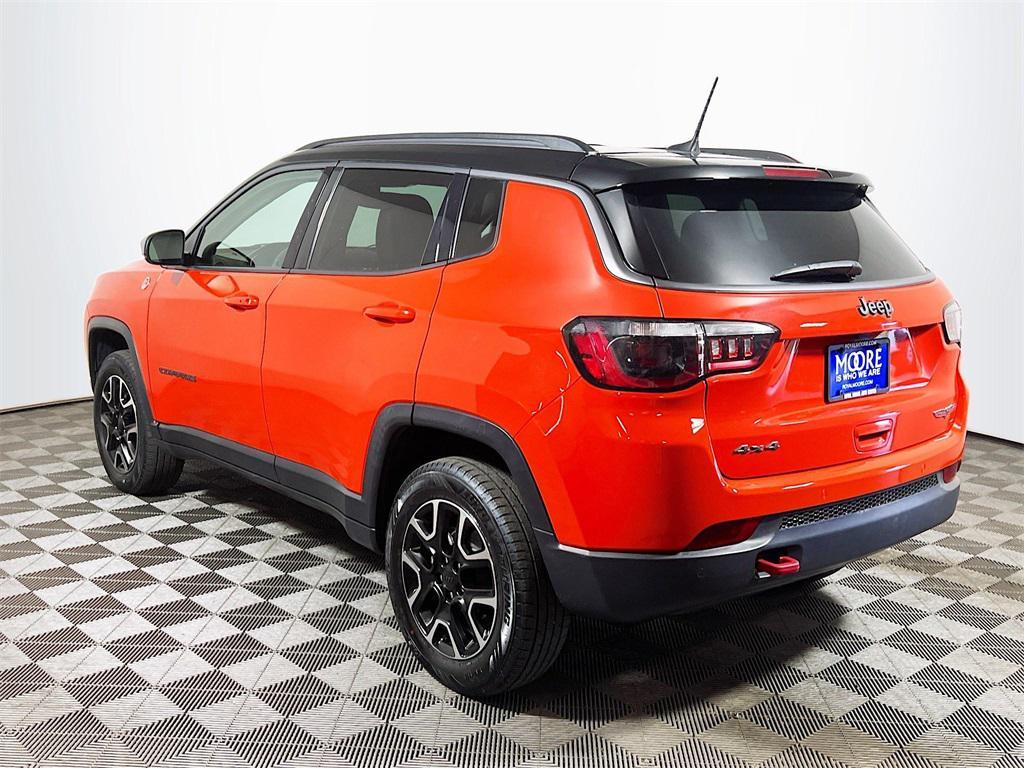 used 2021 Jeep Compass car, priced at $16,750