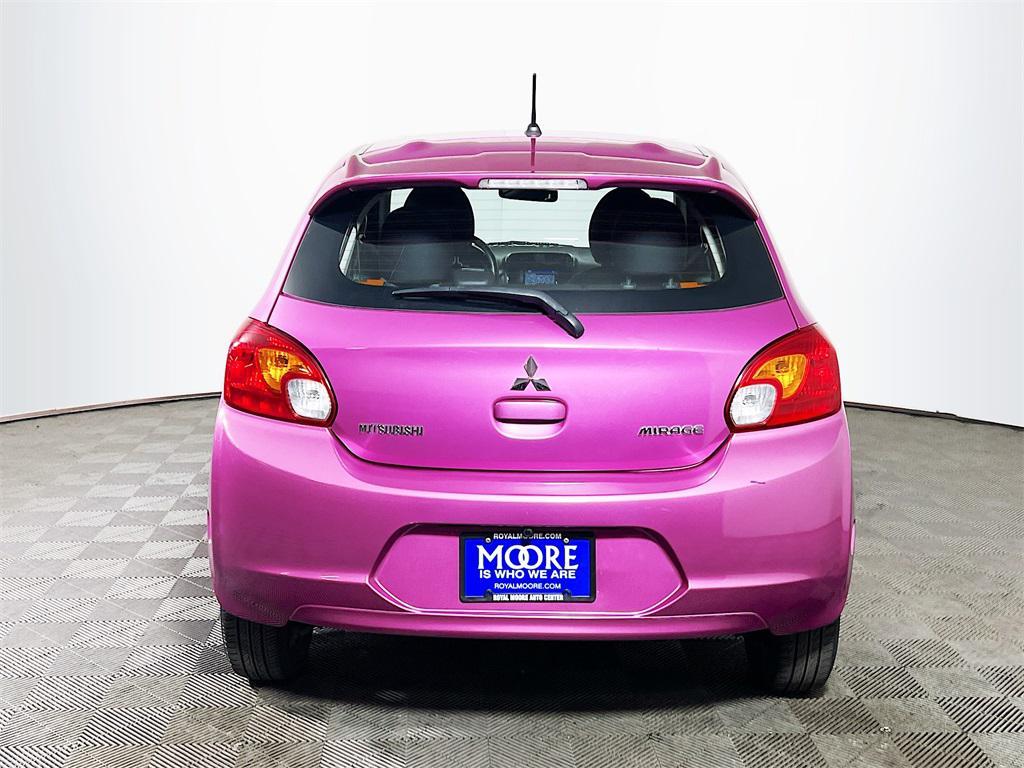 used 2015 Mitsubishi Mirage car, priced at $8,000