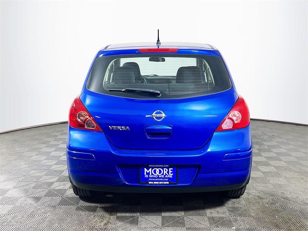 used 2012 Nissan Versa car, priced at $6,900