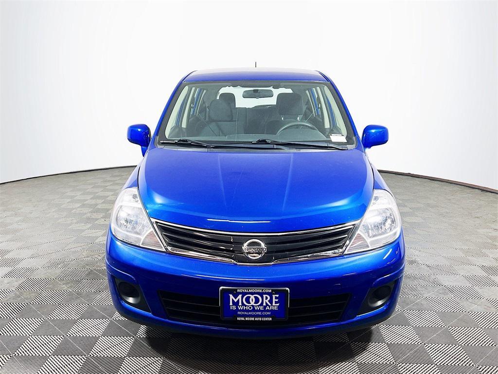 used 2012 Nissan Versa car, priced at $6,900