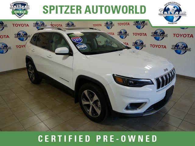 used 2019 Jeep Cherokee car, priced at $20,992