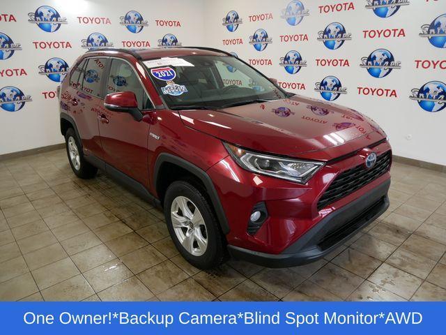 used 2021 Toyota RAV4 Hybrid car, priced at $29,492