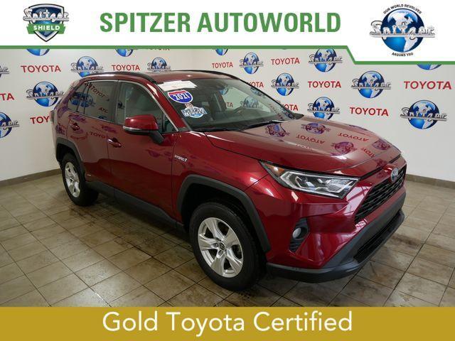 used 2021 Toyota RAV4 Hybrid car, priced at $29,492