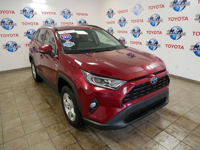 used 2021 Toyota RAV4 Hybrid car, priced at $29,492