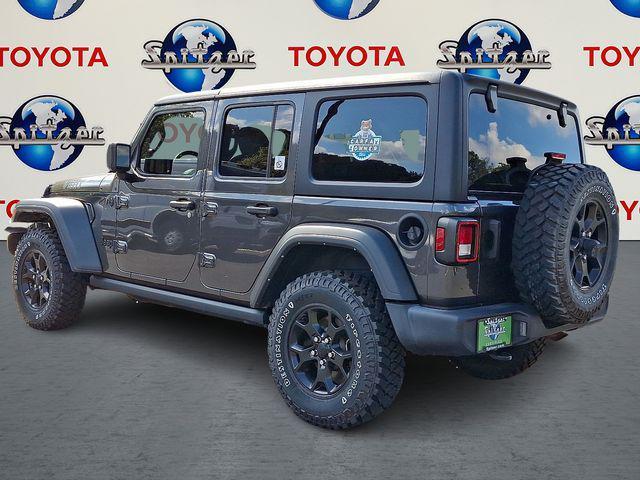 used 2021 Jeep Wrangler Unlimited car, priced at $31,893