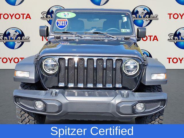 used 2021 Jeep Wrangler Unlimited car, priced at $31,893