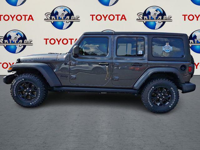 used 2021 Jeep Wrangler Unlimited car, priced at $31,893