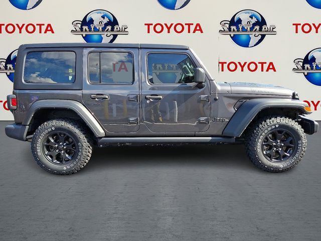 used 2021 Jeep Wrangler Unlimited car, priced at $31,893