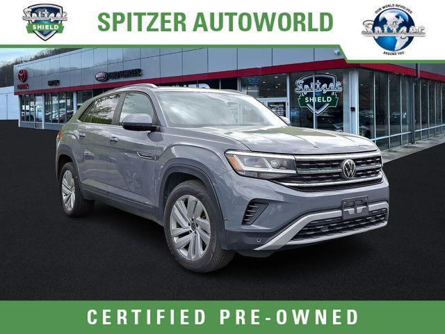 used 2021 Volkswagen Atlas Cross Sport car, priced at $26,491