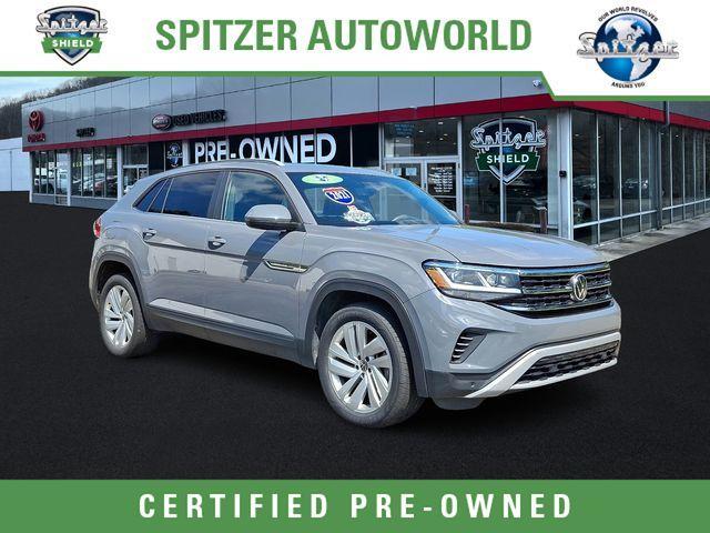 used 2021 Volkswagen Atlas Cross Sport car, priced at $25,994