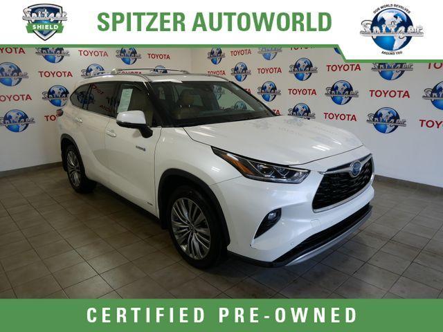 used 2021 Toyota Highlander Hybrid car, priced at $38,841