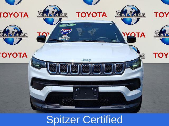 used 2023 Jeep Compass car, priced at $19,991
