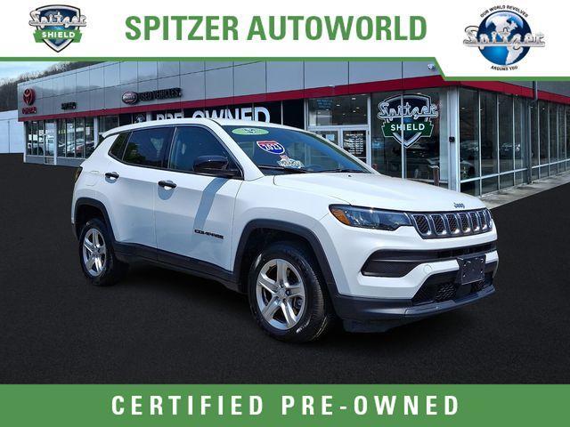 used 2023 Jeep Compass car, priced at $19,991