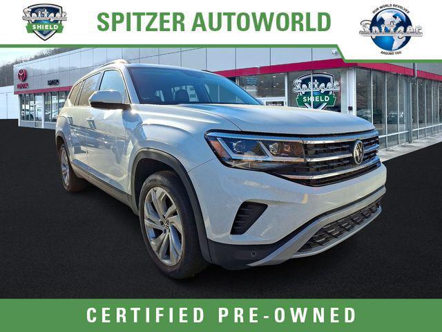 used 2021 Volkswagen Atlas car, priced at $25,491