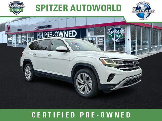 used 2021 Volkswagen Atlas car, priced at $25,372