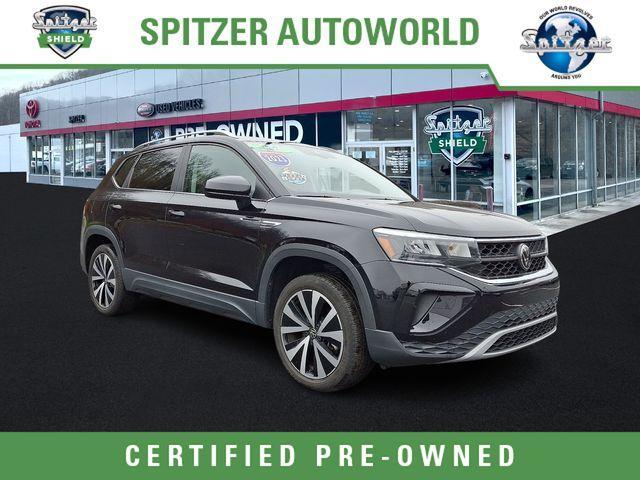 used 2023 Volkswagen Taos car, priced at $19,742