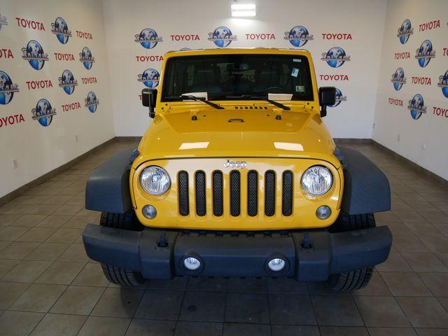 used 2015 Jeep Wrangler Unlimited car, priced at $24,694