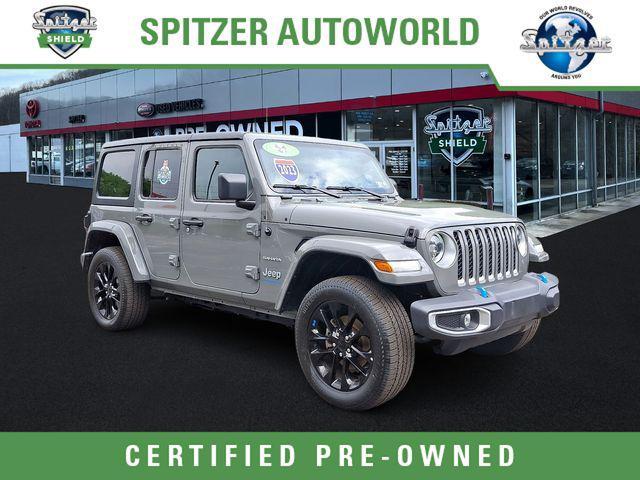 used 2023 Jeep Wrangler 4xe car, priced at $32,981