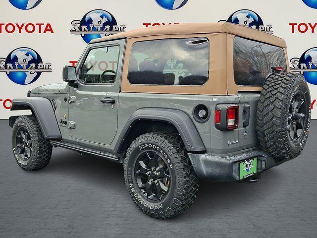 used 2021 Jeep Wrangler car, priced at $27,401