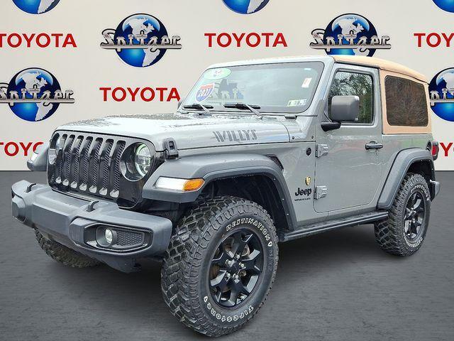 used 2021 Jeep Wrangler car, priced at $27,401
