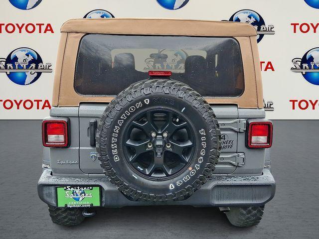used 2021 Jeep Wrangler car, priced at $27,401
