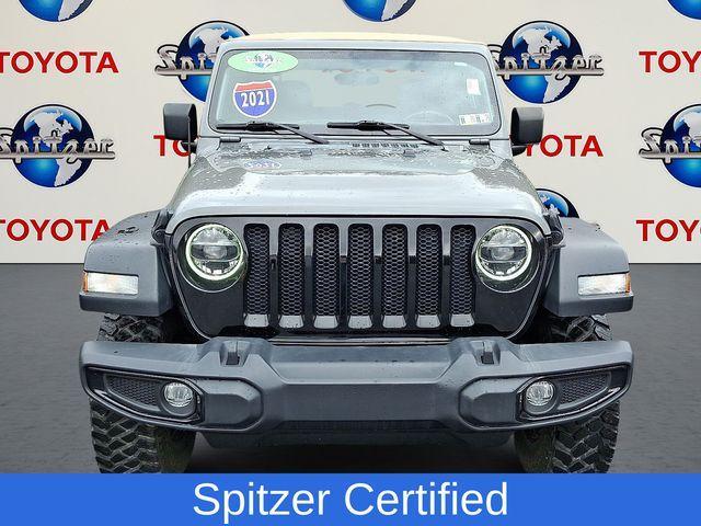 used 2021 Jeep Wrangler car, priced at $27,401