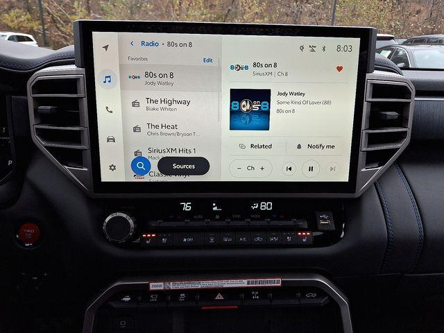 new 2026 Toyota Tundra car, priced at $70,117