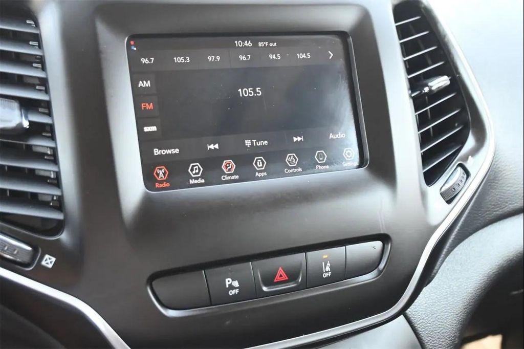 used 2021 Jeep Cherokee car, priced at $16,599