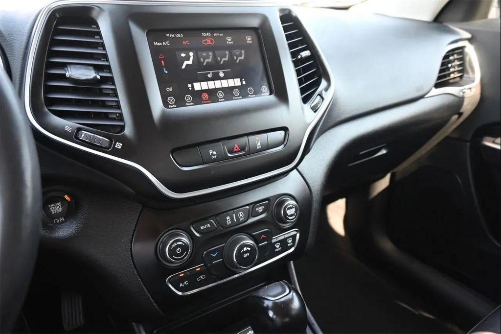 used 2021 Jeep Cherokee car, priced at $16,599