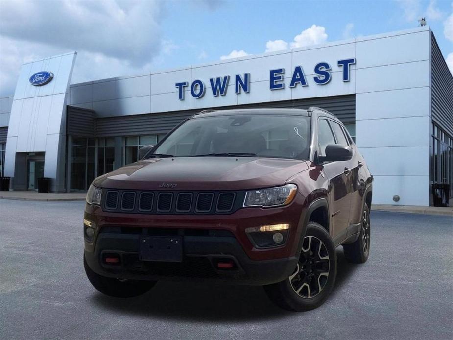 used 2021 Jeep Compass car, priced at $21,942