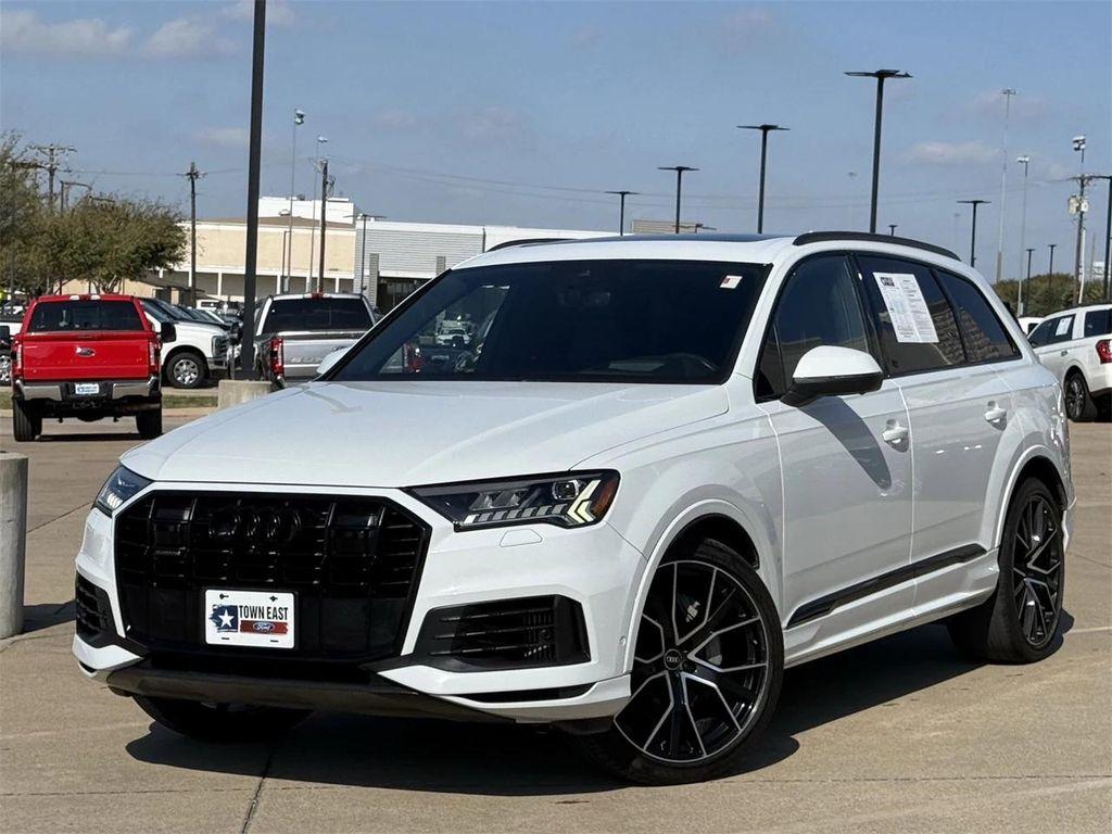 used 2021 Audi Q7 car, priced at $22,399