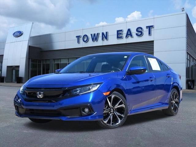 used 2020 Honda Civic car, priced at $18,160