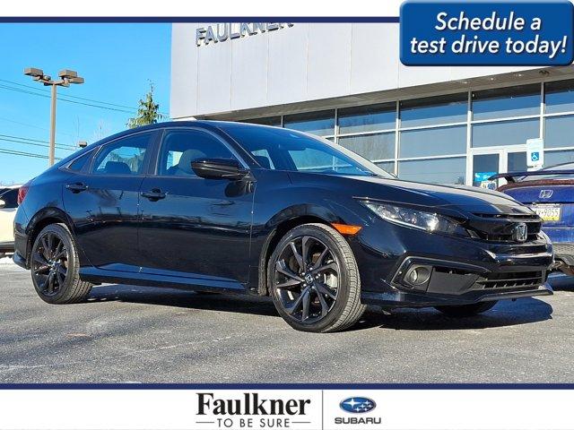 used 2020 Honda Civic car, priced at $19,999