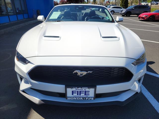 used 2021 Ford Mustang car, priced at $23,468