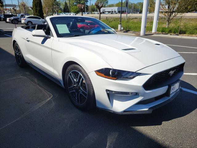used 2021 Ford Mustang car, priced at $23,468
