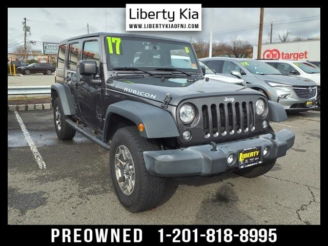 used 2017 Jeep Wrangler Unlimited car, priced at $26,612