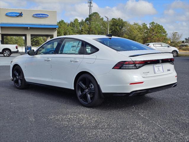 new 2025 Honda Accord Hybrid car, priced at $36,925