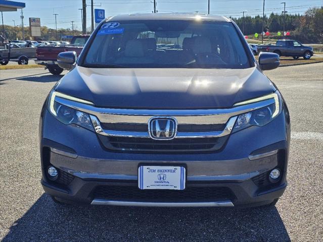 used 2022 Honda Pilot car, priced at $34,990