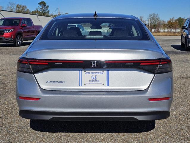 new 2025 Honda Accord car, priced at $31,655