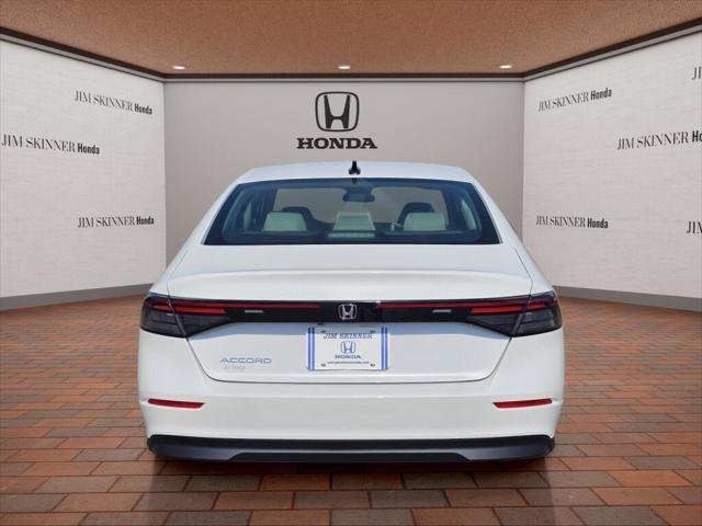 new 2025 Honda Accord car, priced at $32,763